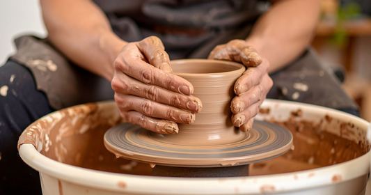 A Beginner’s Guide to Centering Clay on the Pottery Wheel