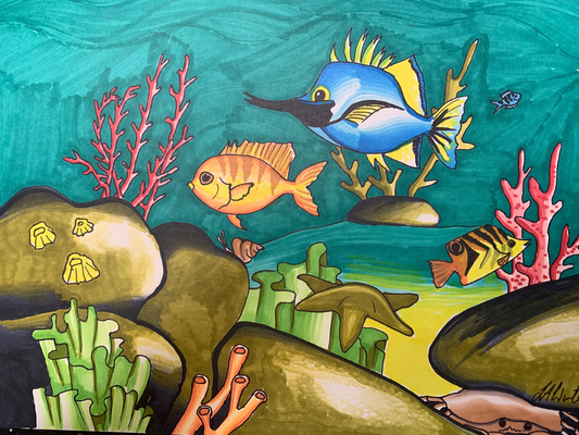 Creative Drawing & Mixed Media (Ages 7–13)
